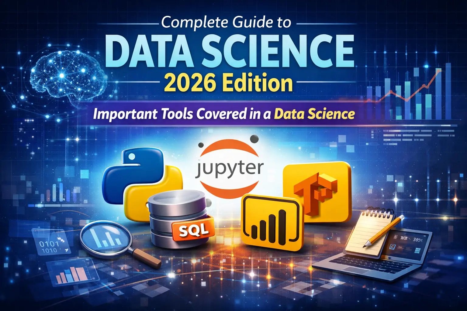 Important Tools Covered in a Data Science